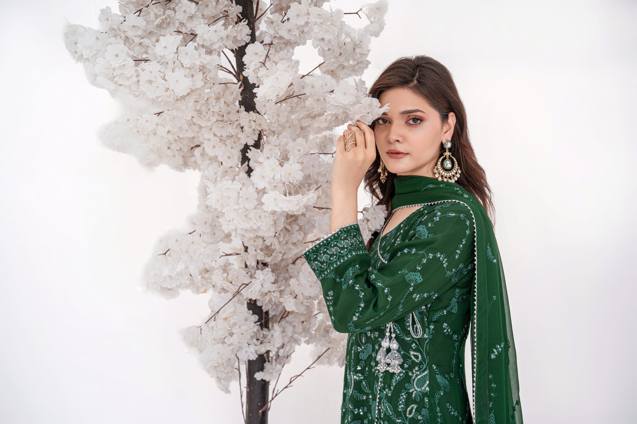 Alya – Deep Emerald Green - Image 7