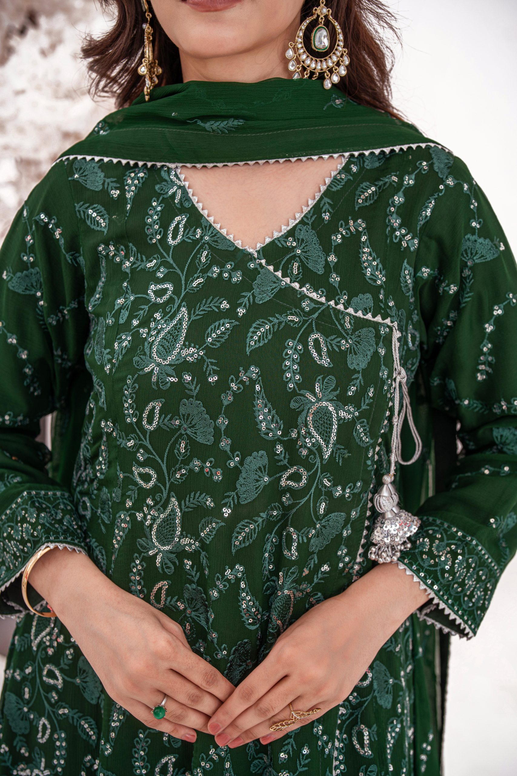 Alya – Deep Emerald Green - Image 8