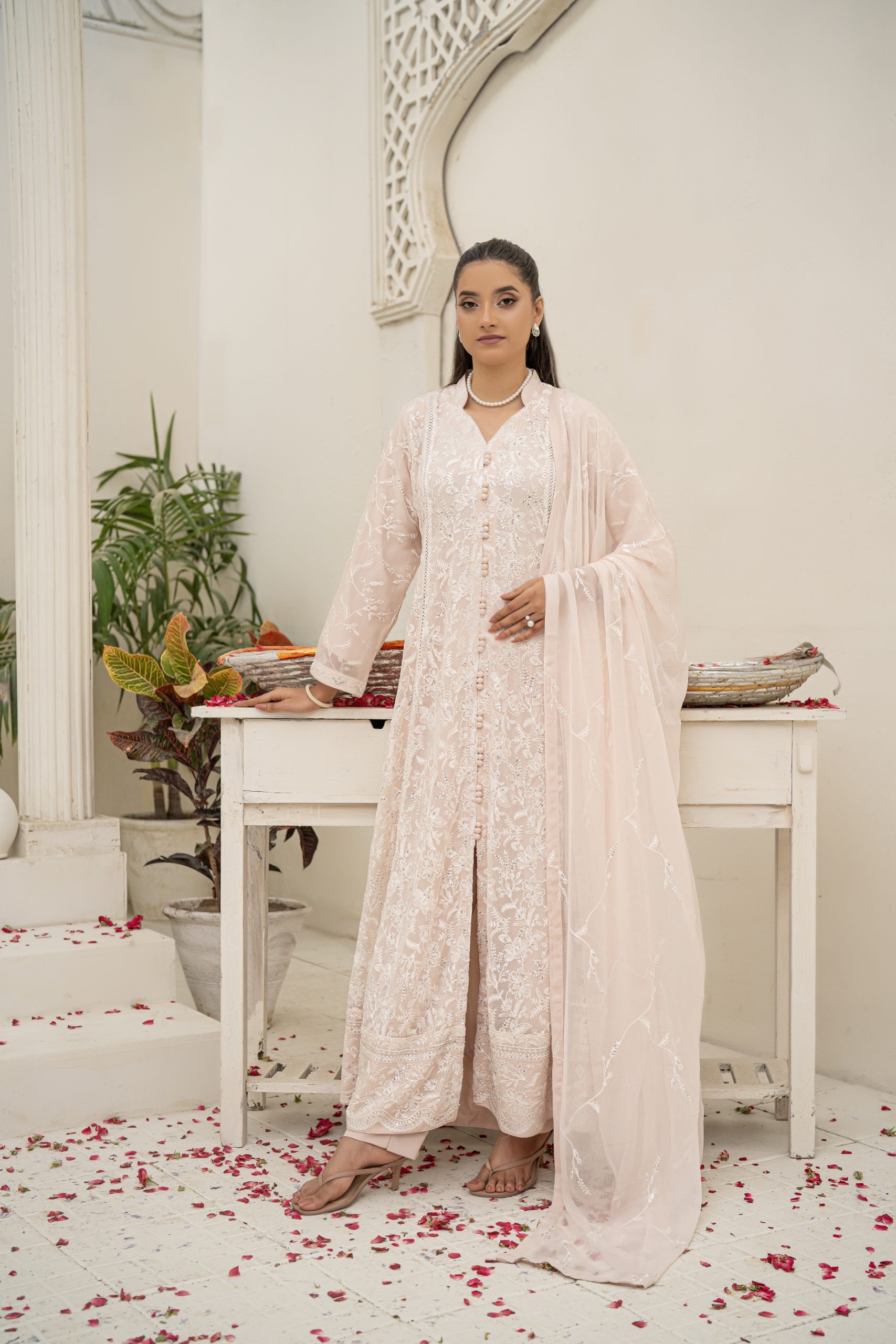 Dilara – Pale Blush Peach - Image 3